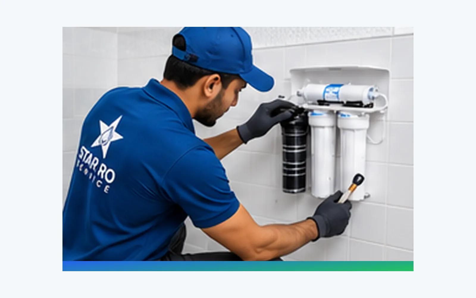 RO filter maintenance