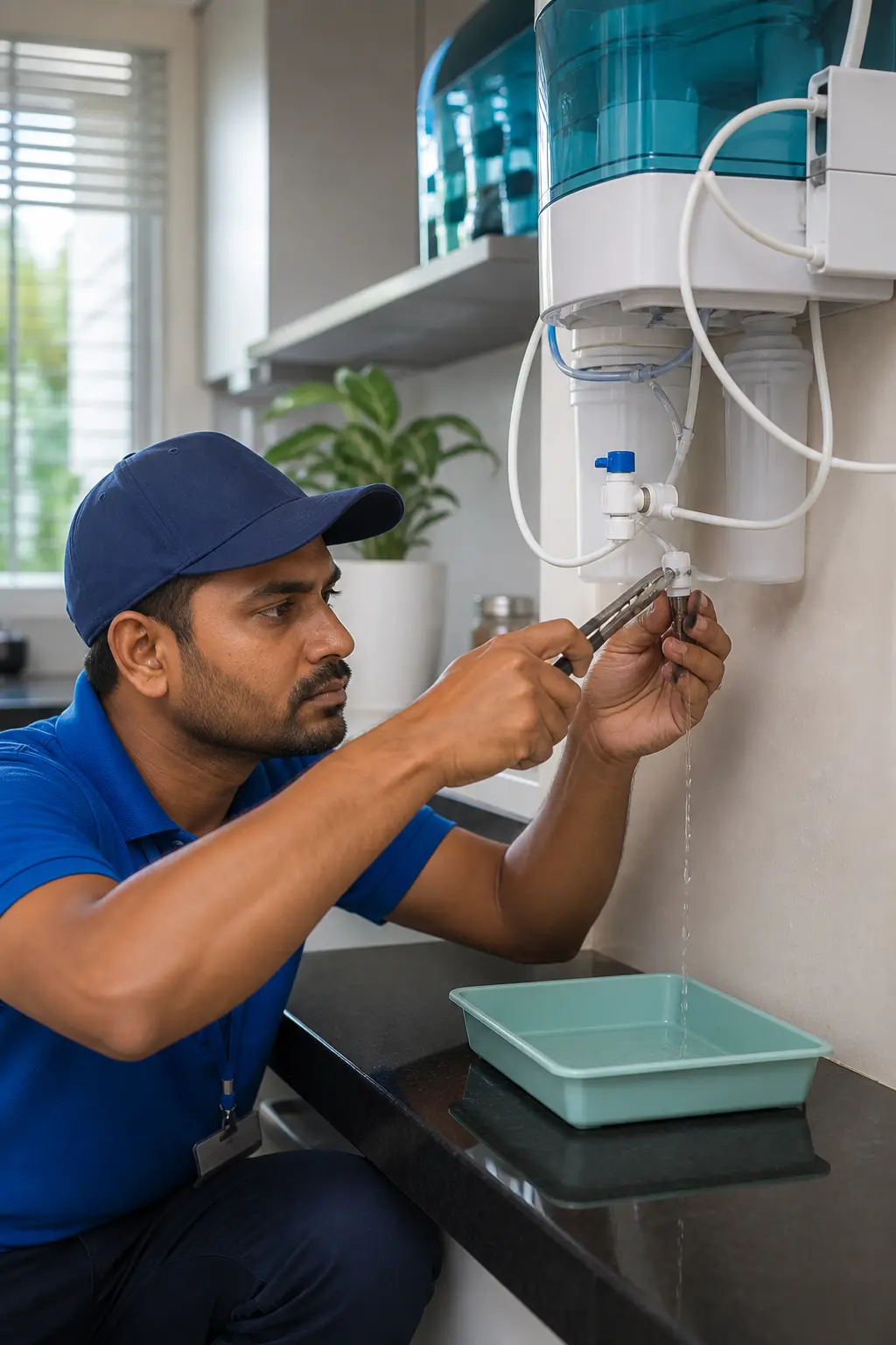 RO Water Leakage Repair technician service