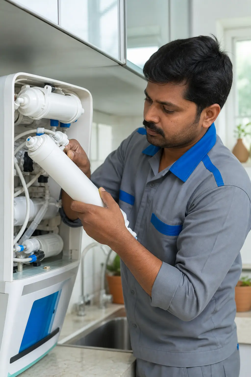 RO Membrane Replacement technician service