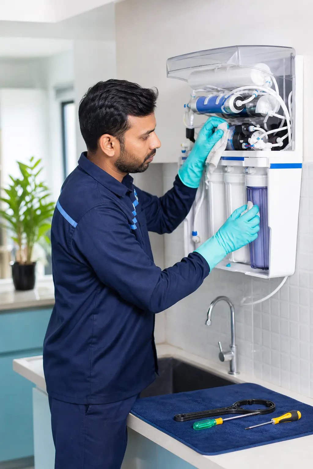 RO Water Purifier Servicing technician service